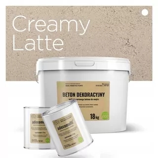 Betónová architektonická dekoratívna omietka 10 m² v latte béžovej farbe